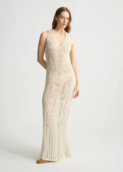 Liu Jo Vestido de punto de crochet-Mujer Vestidos