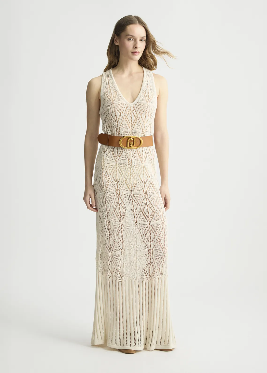 Liu Jo Vestido de punto de crochet-Mujer Vestidos