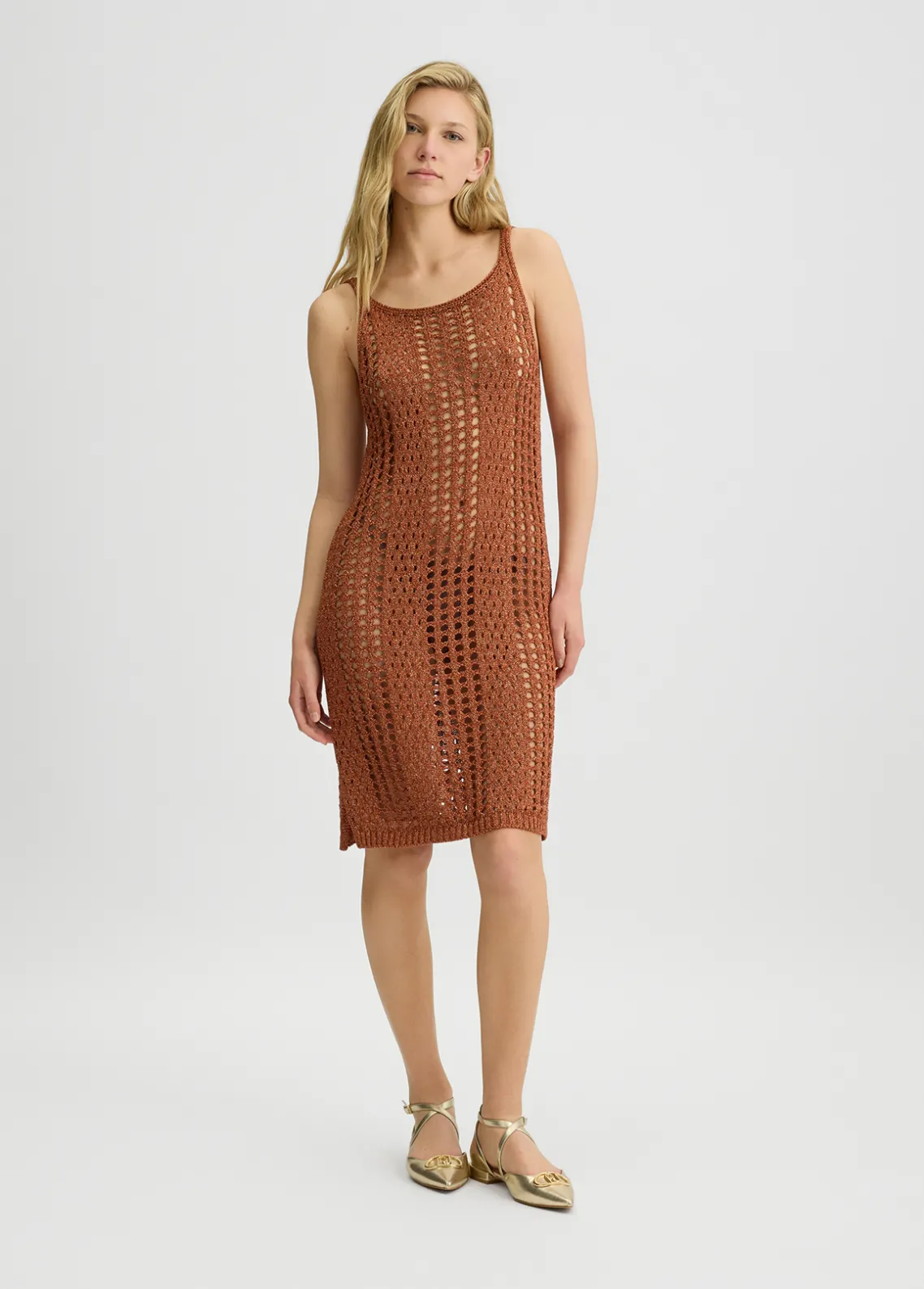 Liu Jo Vestido de punto de lurex®-Mujer Moda Baño|Vestidos