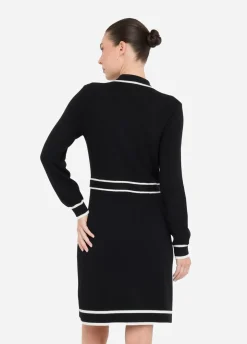Liu Jo Vestido de punto de mezcla de seda-Mujer Ropa Deportiva|Vestidos