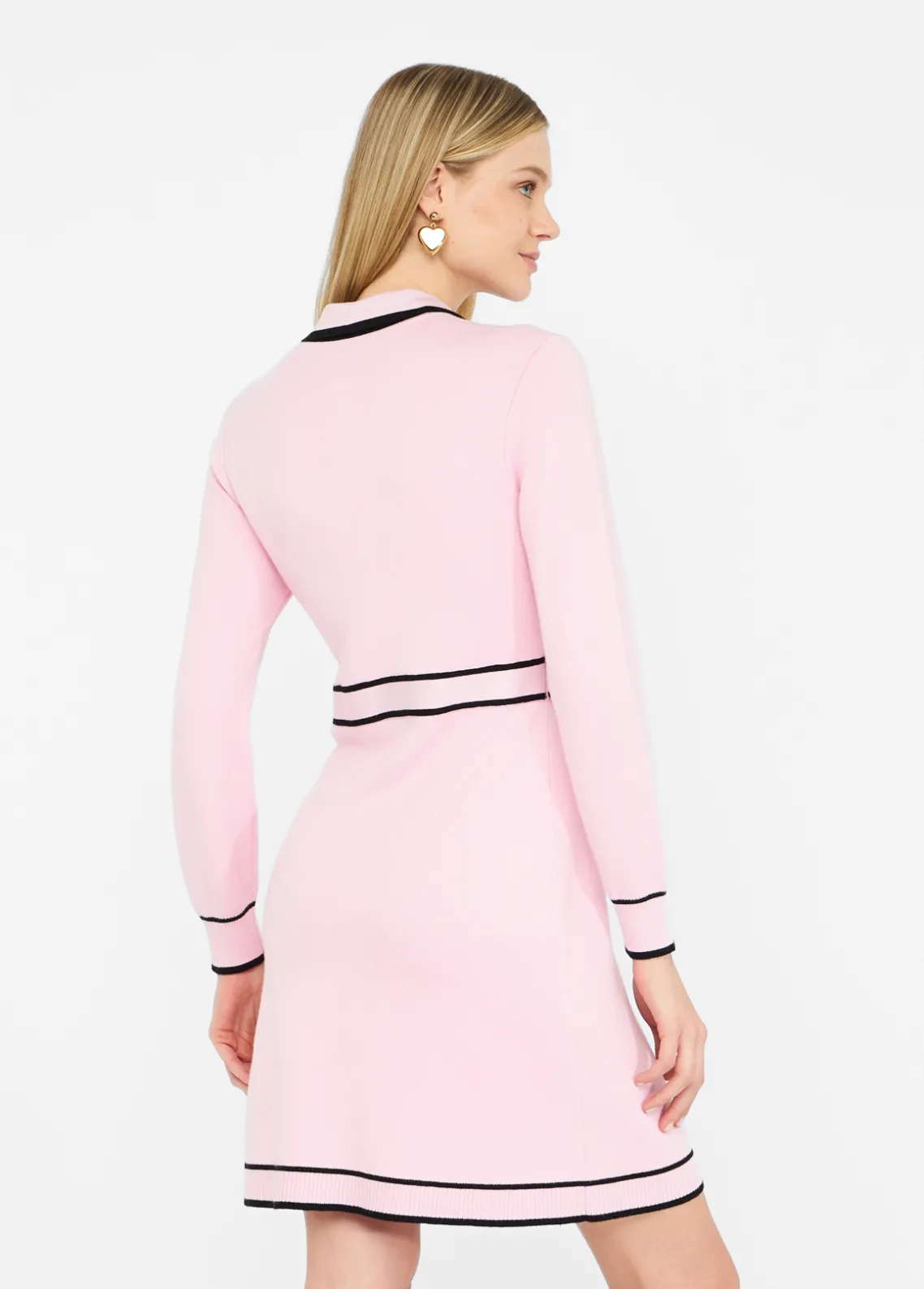 Liu Jo Vestido de punto de mezcla de seda-Mujer Ropa Deportiva|Vestidos