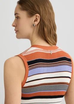 Liu Jo Vestido de punto de rayas-Mujer Cárdigans Y Jerséis|Vestidos