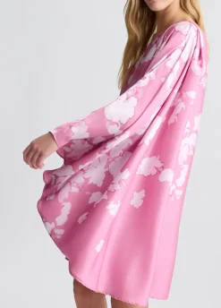 Liu Jo Vestido de raso estampado-Mujer Ceremonia|Vestidos
