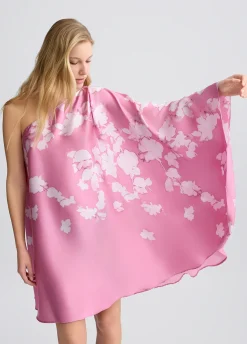 Liu Jo Vestido de raso estampado-Mujer Ceremonia|Vestidos