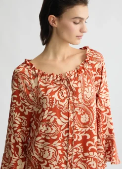 Liu Jo Vestido de sarga estampada-Mujer Vestidos
