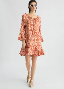 Liu Jo Vestido de sarga estampada-Mujer Vestidos