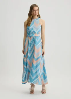 Liu Jo Vestido de sarga estampada-Mujer Ceremonia|Vestidos