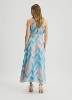 Liu Jo Vestido de sarga estampada-Mujer Ceremonia|Vestidos