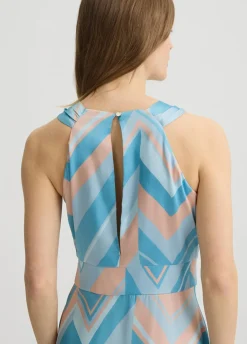 Liu Jo Vestido de sarga estampada-Mujer Ceremonia|Vestidos