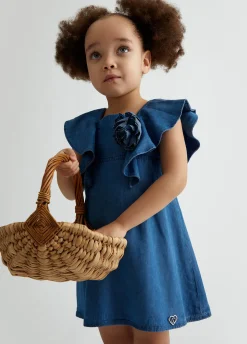 Liu Jo Vestido de tejido denim- Vestidos Y Enterizos