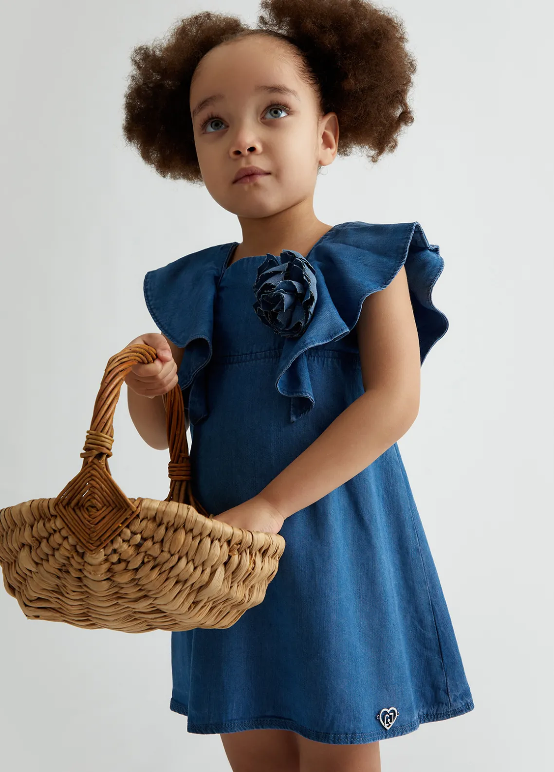 Liu Jo Vestido de tejido denim- Vestidos Y Enterizos