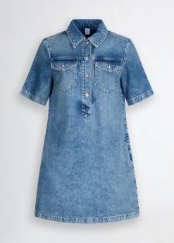 Liu Jo Vestido de tejido denim-Mujer Vestidos