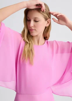 Liu Jo Vestido de tejido georgette-Mujer Ceremonia|Vestidos
