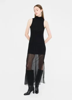 Liu Jo Vestido de tul con strass-Mujer Vestidos