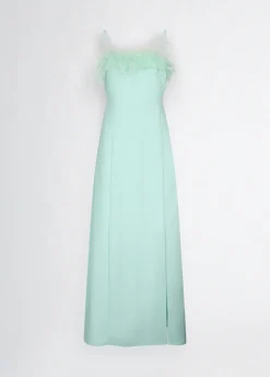 Liu Jo Vestido elegante con plumas-Mujer Ceremonia|Vestidos