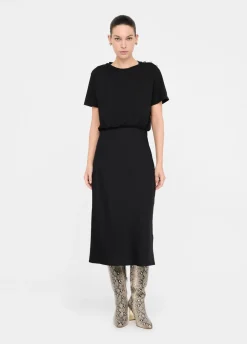 Liu Jo Vestido largo con botones-Mujer Vestidos