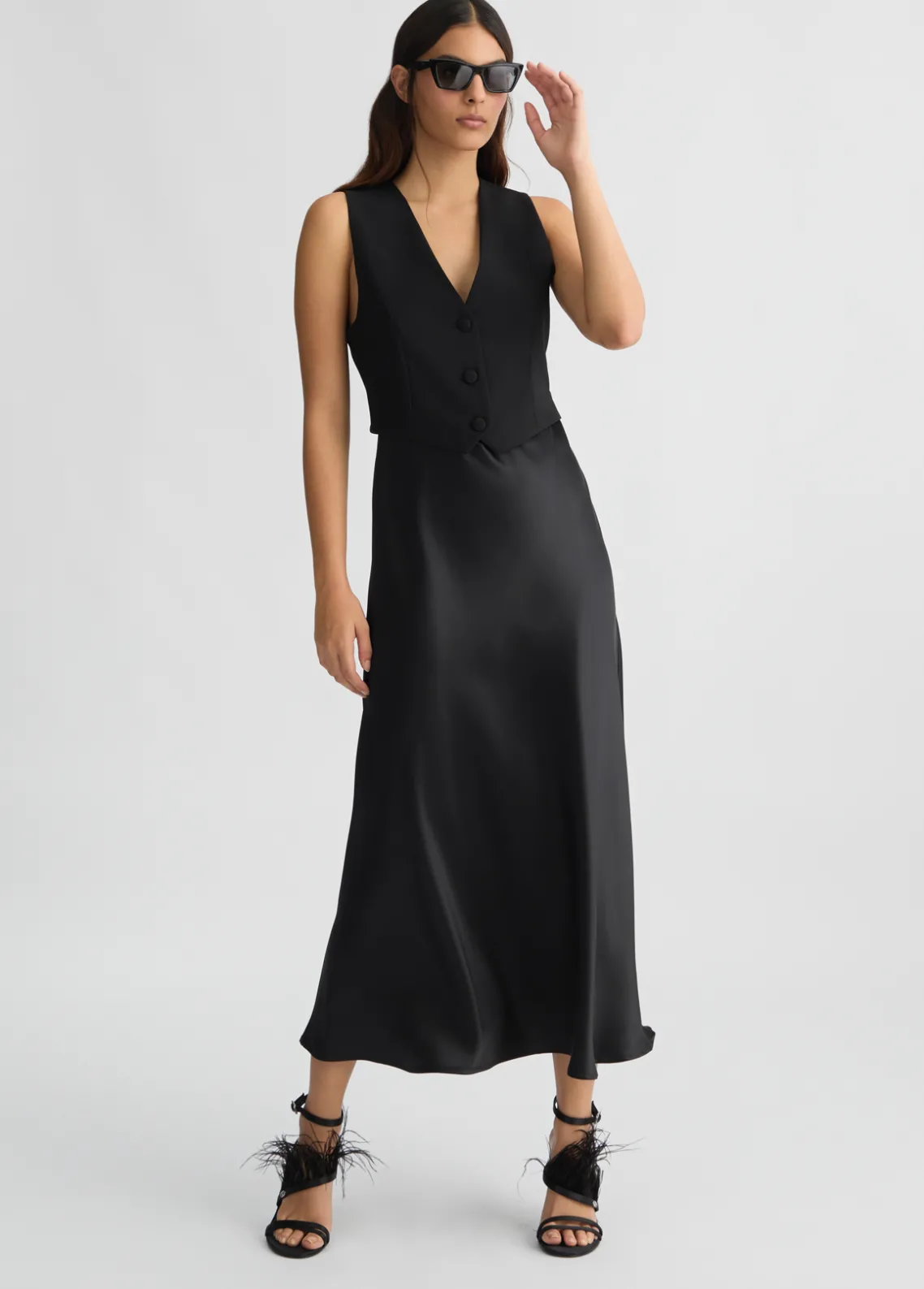 Liu Jo Vestido largo con chaleco-Mujer Ceremonia|Vestidos