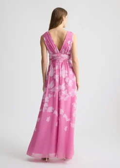 Liu Jo Vestido largo con estampado floral-Mujer Ceremonia|Vestidos