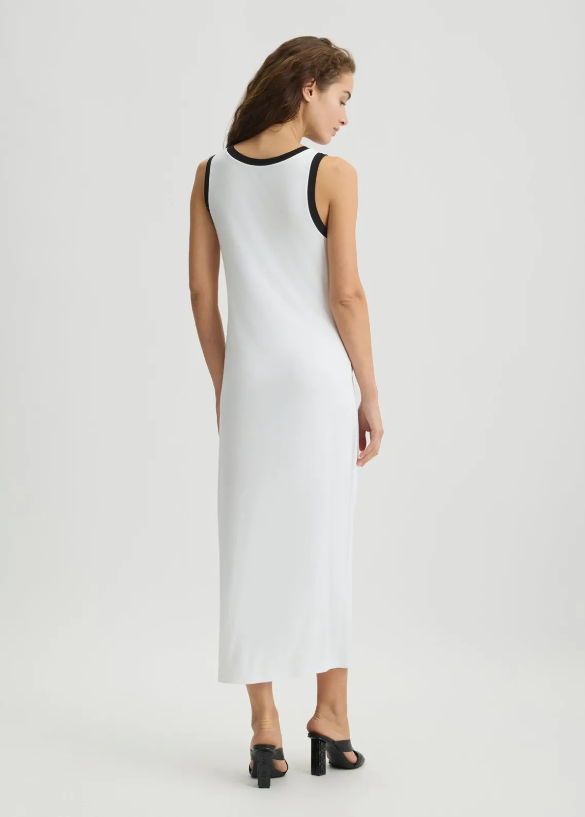 Liu Jo Vestido largo con logotipo-Mujer Moda Baño|Vestidos