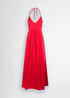 Liu Jo Vestido largo de algodón-Mujer Moda Baño|Vestidos