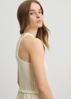 Liu Jo Vestido largo de ganchillo-Mujer Vestidos