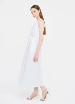 Liu Jo Vestido largo de popelina-Mujer Vestidos
