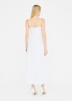 Liu Jo Vestido largo de popelina-Mujer Vestidos