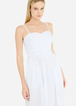 Liu Jo Vestido largo de popelina-Mujer Vestidos