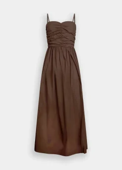Liu Jo Vestido largo de popelina-Mujer Vestidos