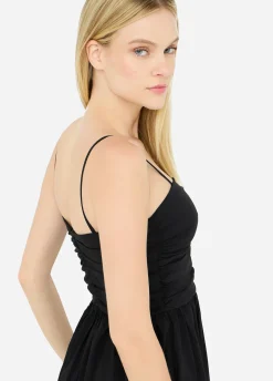 Liu Jo Vestido largo de popelina-Mujer Vestidos