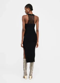Liu Jo Vestido largo de punto-Mujer Cárdigans Y Jerséis|Vestidos