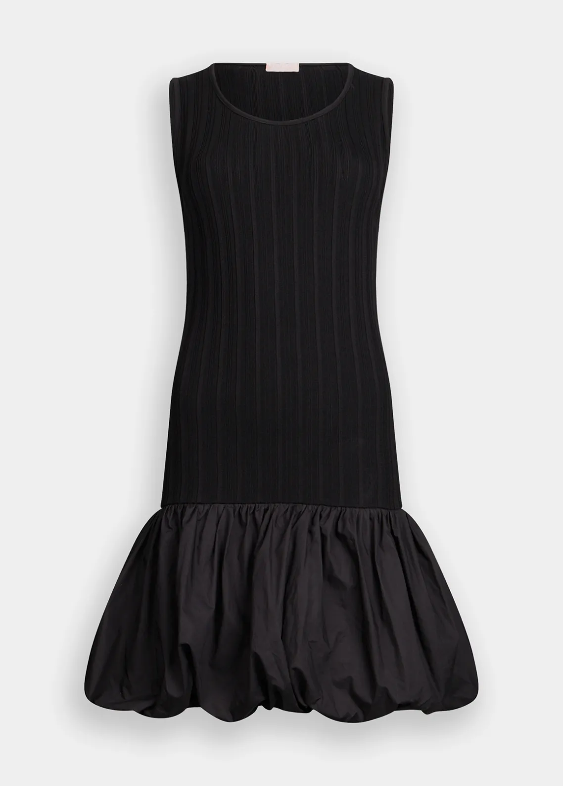 Liu Jo Vestido largo de punto y popelina-Mujer Cárdigans Y Jerséis|Vestidos