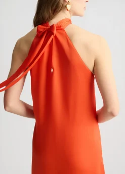 Liu Jo Vestido largo de raso-Mujer Vestidos