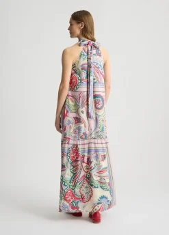 Liu Jo Vestido largo de raso-Mujer Vestidos