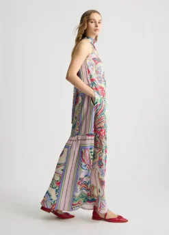 Liu Jo Vestido largo de raso-Mujer Vestidos