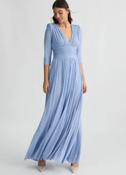 Liu Jo Vestido largo plisado-Mujer Ceremonia|Vestidos