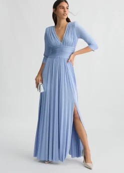 Liu Jo Vestido largo plisado-Mujer Ceremonia|Vestidos