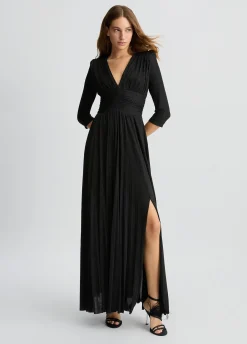 Liu Jo Vestido largo plisado-Mujer Ceremonia|Vestidos