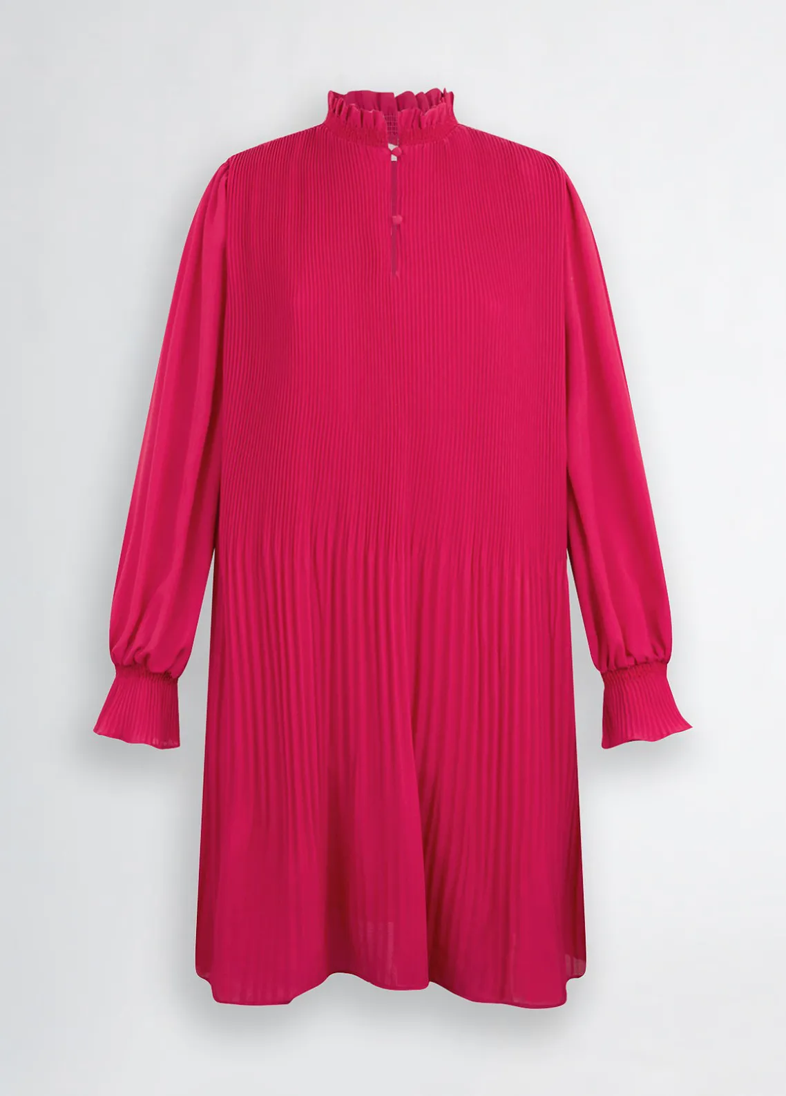 Liu Jo Vestido plisado en tejido georgette-Mujer Vestidos