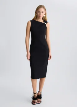 Liu Jo Vestido tubo de crepé-Mujer Ceremonia|Vestidos