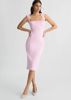 Liu Jo Vestido tubo midi-Mujer Ceremonia|Vestidos