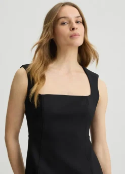 Liu Jo Vestido tubo midi-Mujer Vestidos