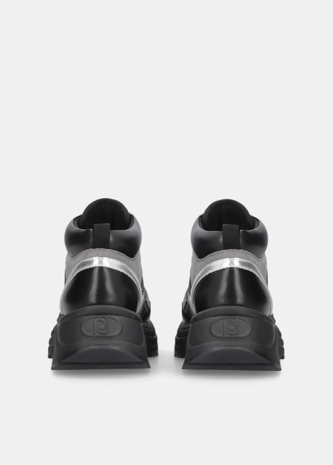 Liu Jo Zapatillas altas de brillos y malla-Mujer Sneakers