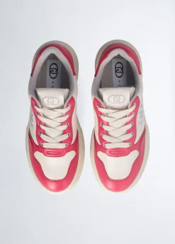 Liu Jo Zapatillas bicolor de piel-Mujer Sneakers