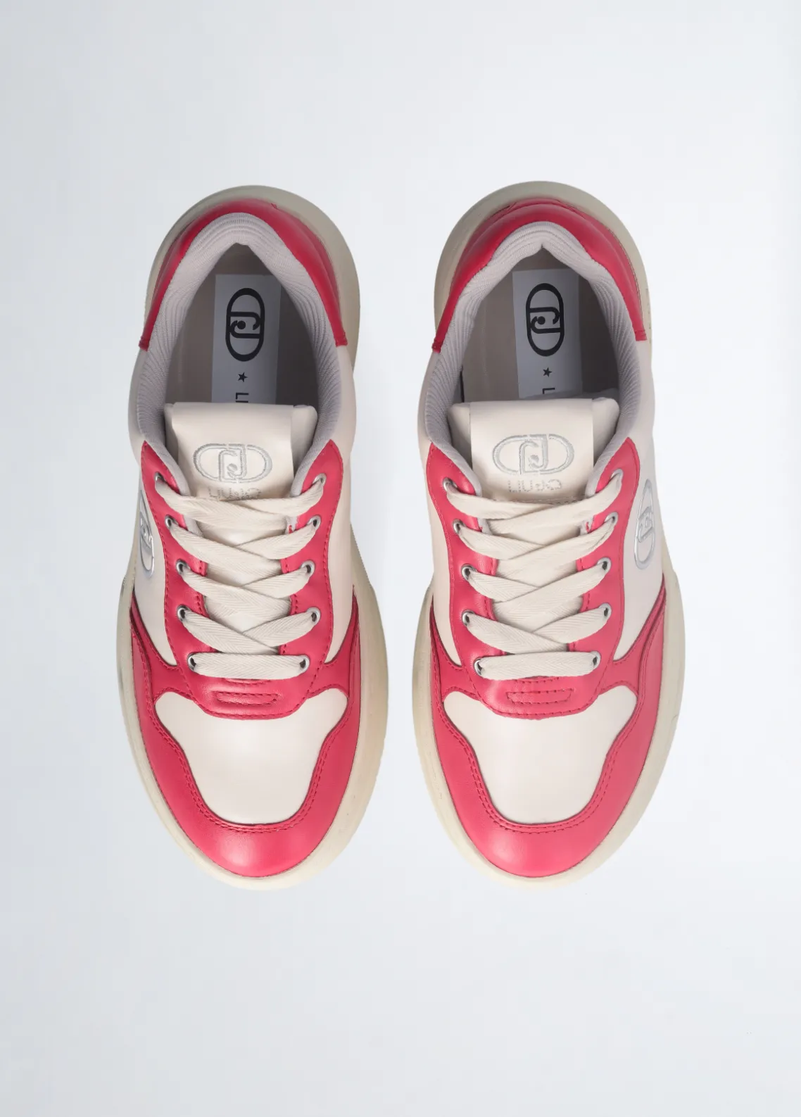 Liu Jo Zapatillas bicolor de piel-Mujer Sneakers