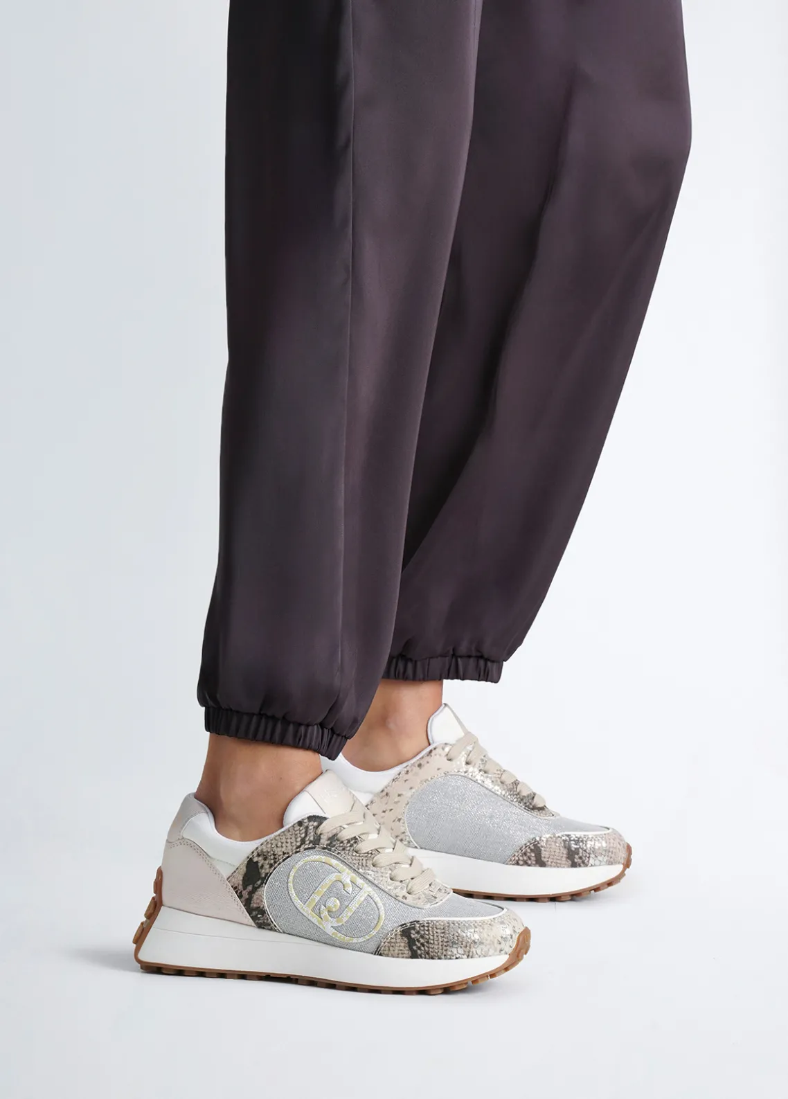 Liu Jo Zapatillas con detalle de inspiración animal-Mujer Sneakers