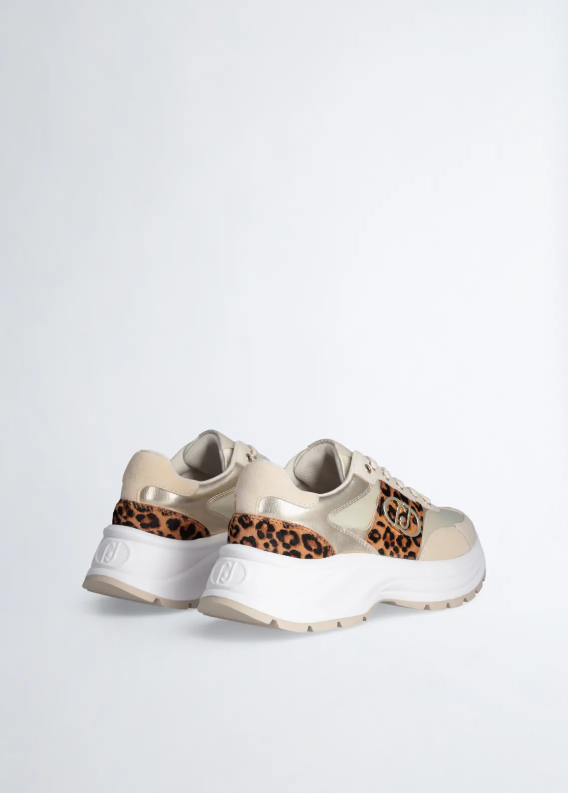 Liu Jo Zapatillas con detalles de piel de pelo-Mujer Sneakers