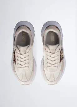 Liu Jo Zapatillas con detalles de piel de pelo-Mujer Sneakers