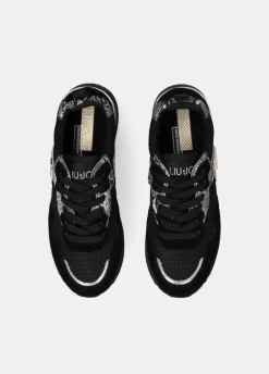 Liu Jo Zapatillas con detalles de piel de serpiente y plataforma-Mujer Sneakers