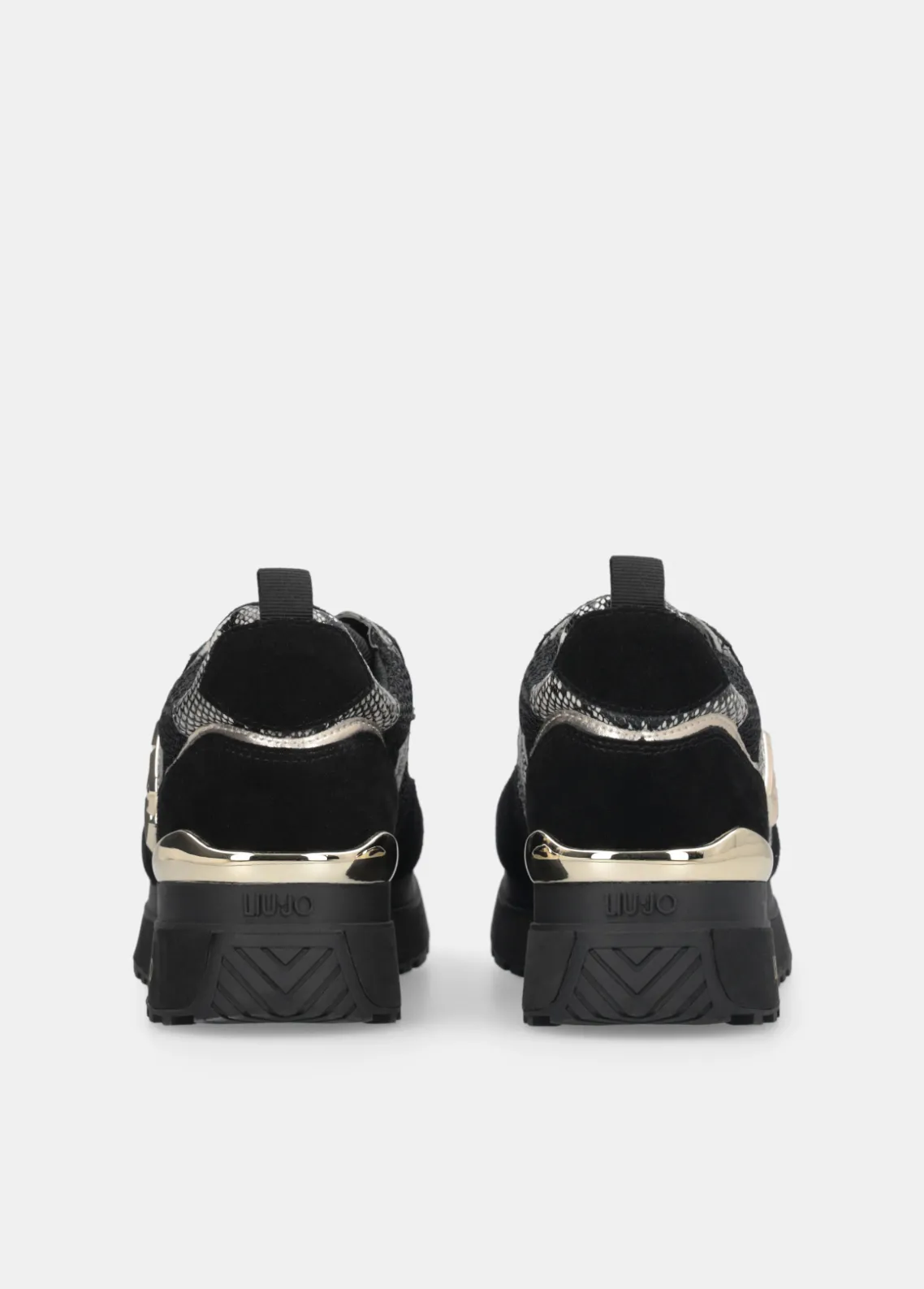 Liu Jo Zapatillas con detalles de piel de serpiente y plataforma-Mujer Sneakers